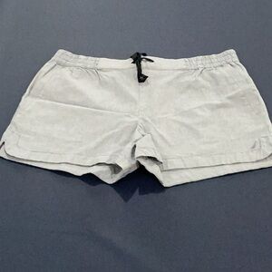 Light Blue Casual Shorts